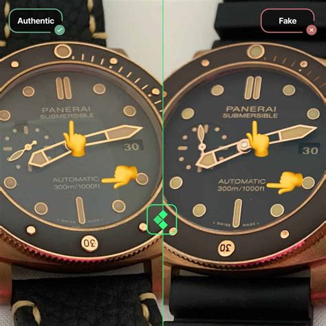 panerai fake vs real